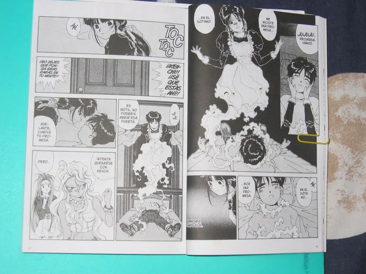 Aa! Megami-sama! capítulo 48, página 10