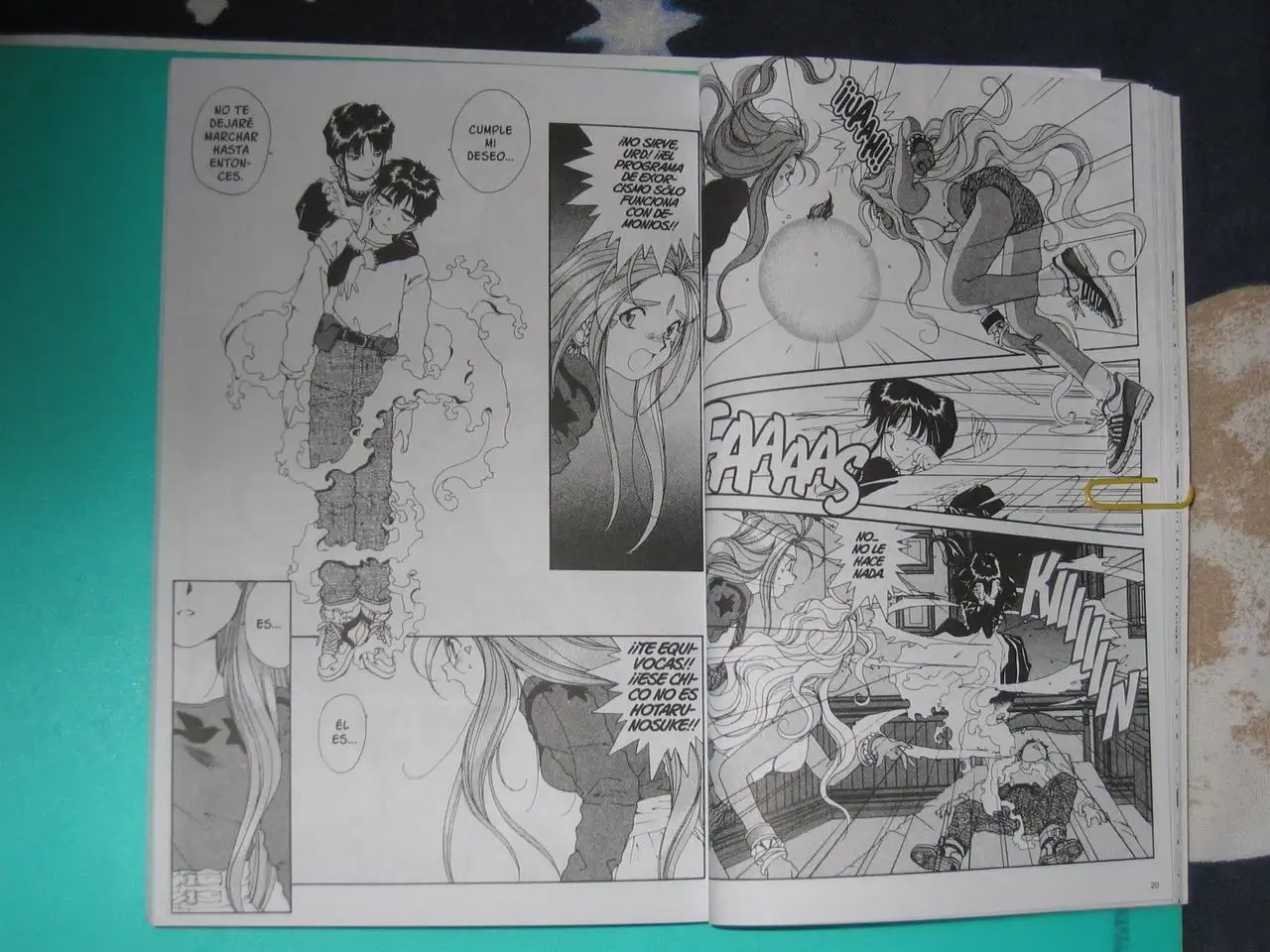 Aa! Megami-sama! capítulo 48, página 12