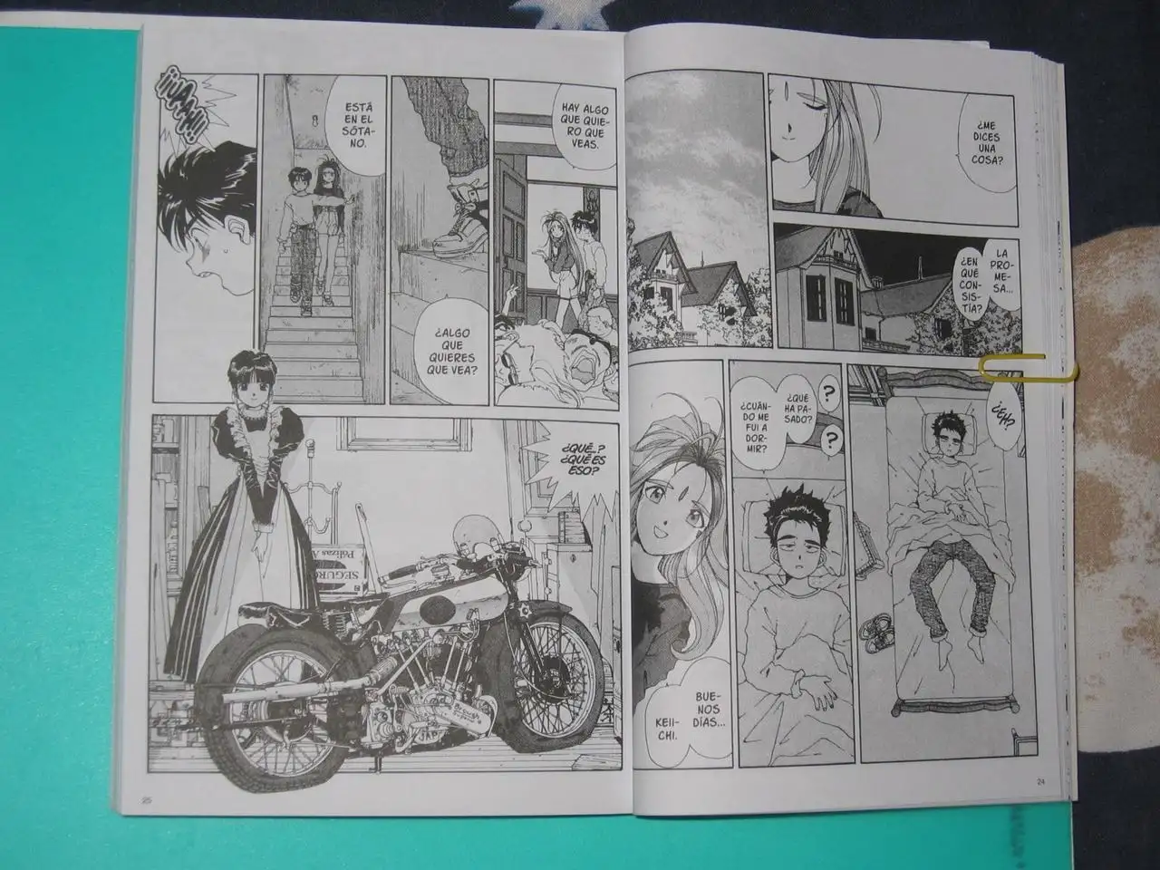 Aa! Megami-sama! capítulo 48, página 14