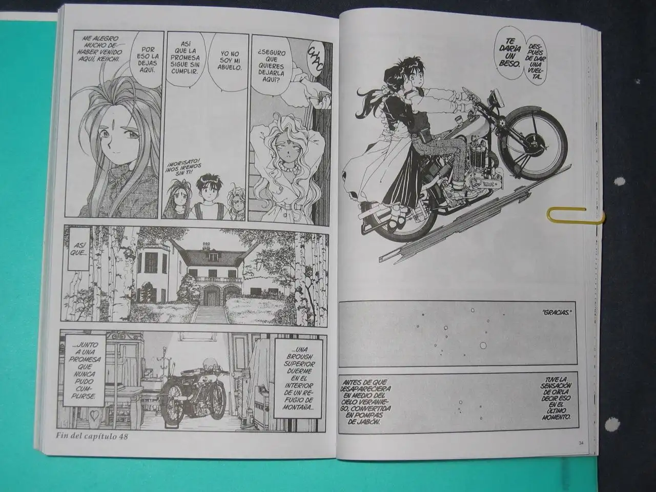 Aa! Megami-sama! capítulo 48, página 19