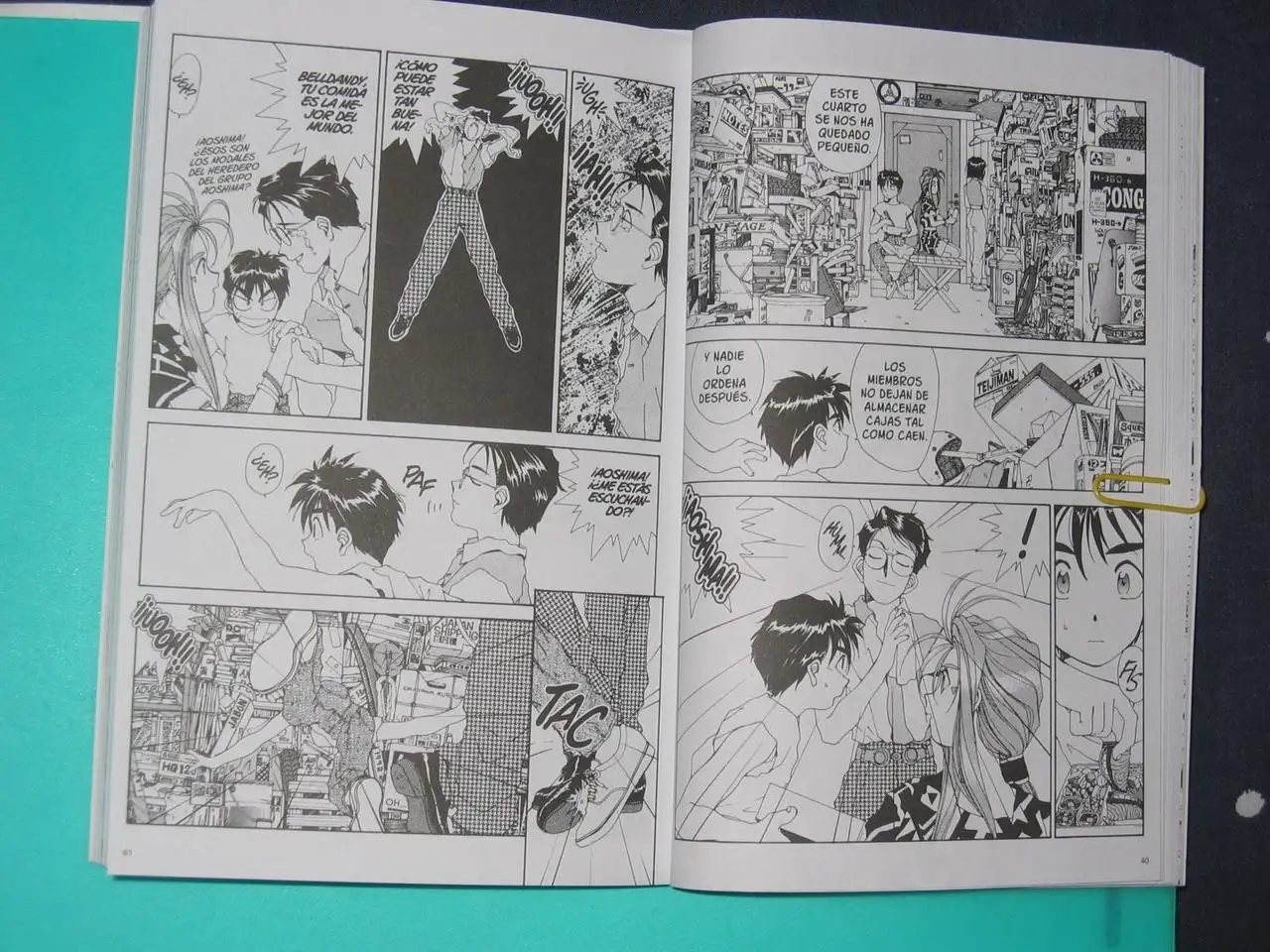 Aa! Megami-sama! capítulo 49, página 4