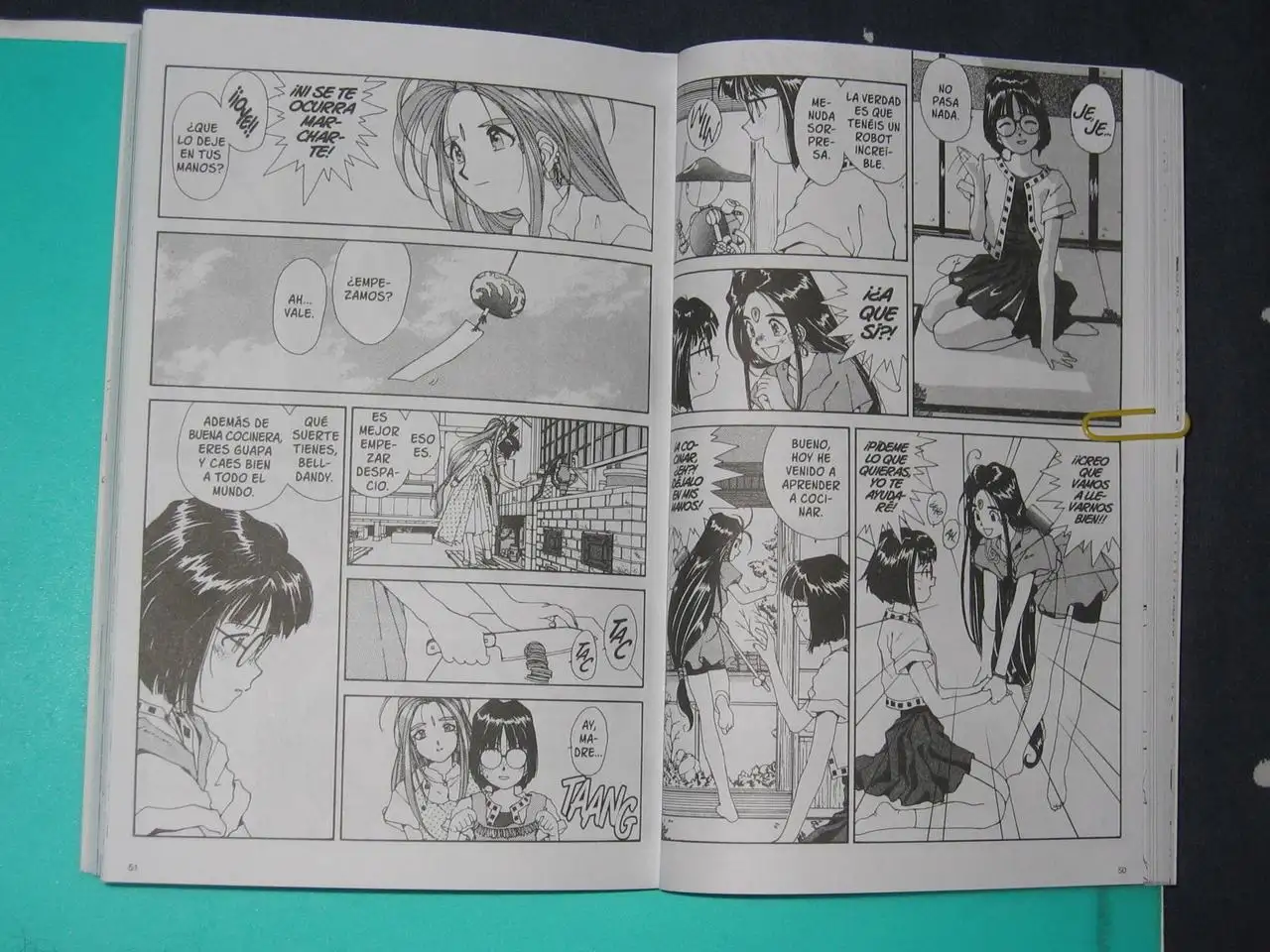 Aa! Megami-sama! capítulo 49, página 9