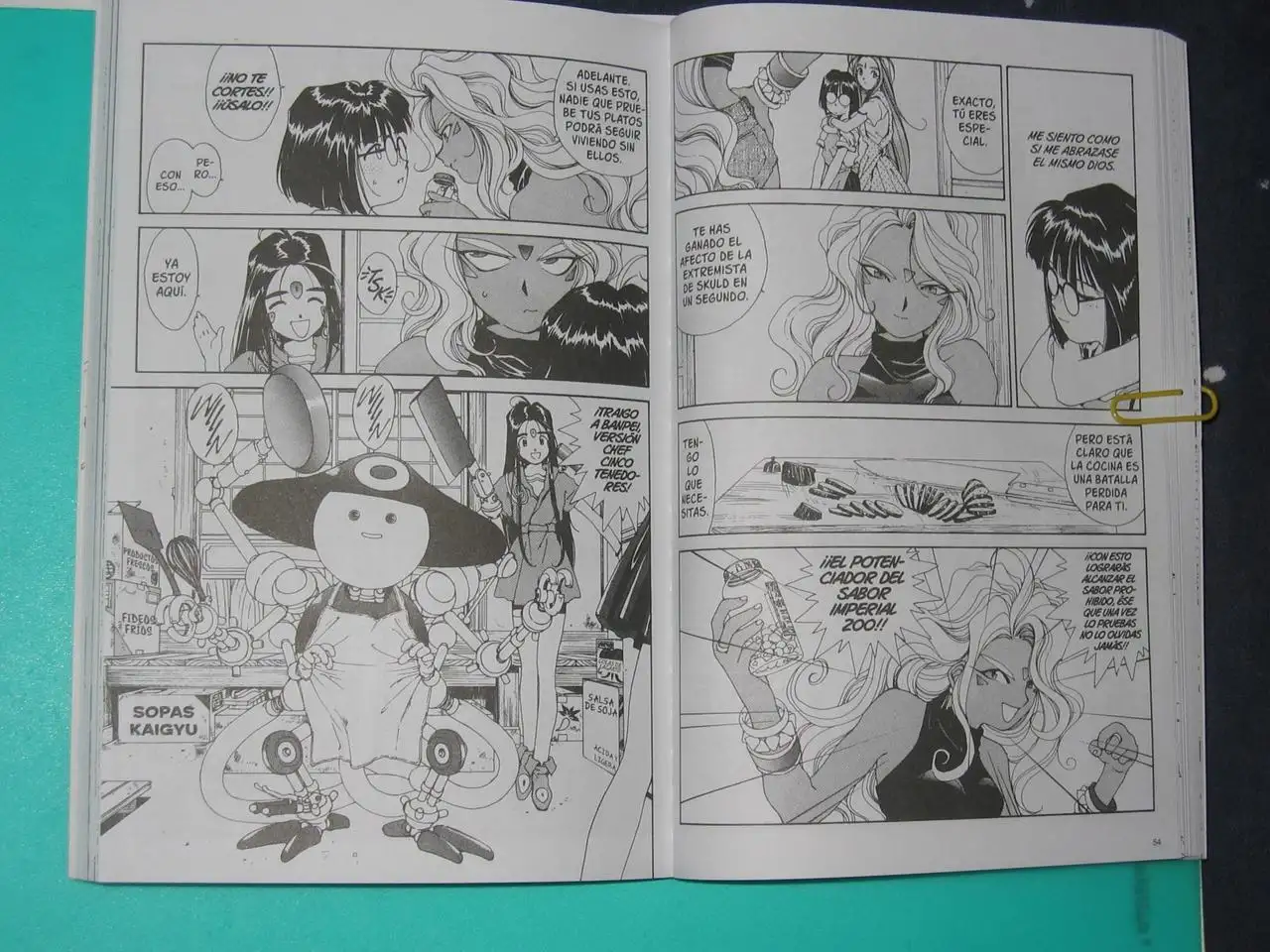Aa! Megami-sama! capítulo 49, página 11