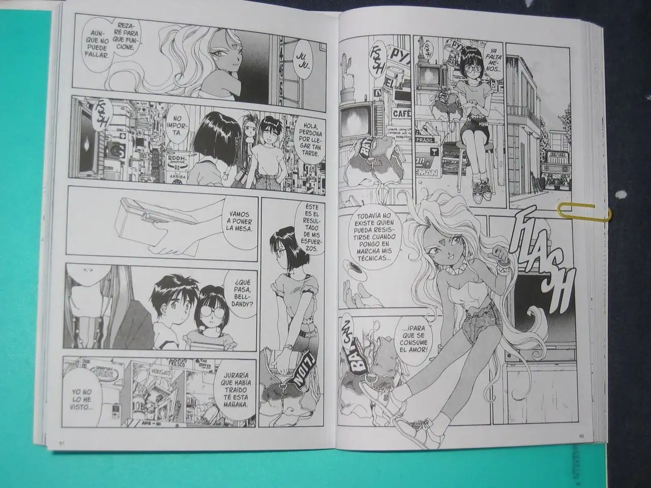 Aa! Megami-sama! capítulo 49, página 14