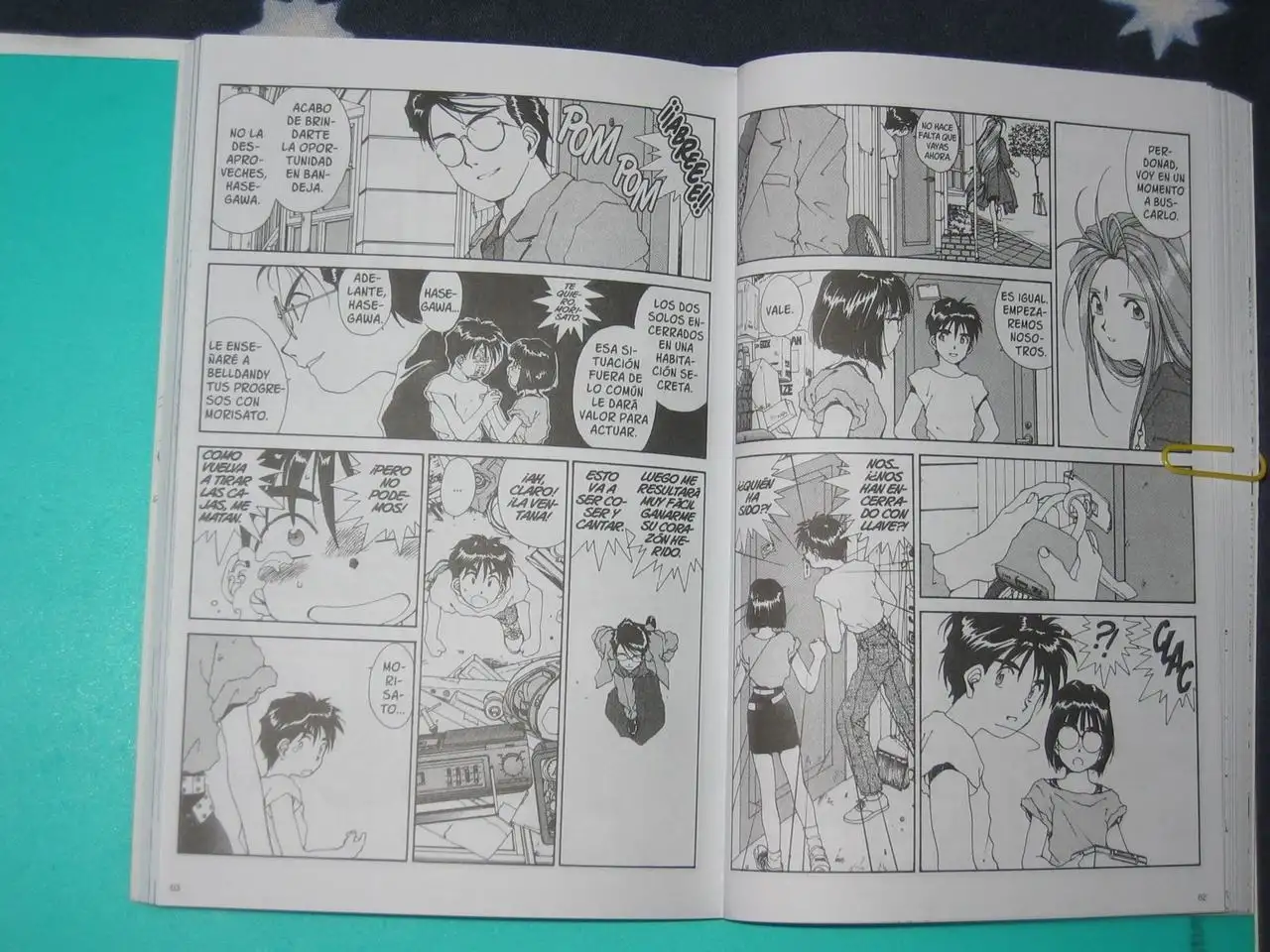Aa! Megami-sama! capítulo 49, página 15