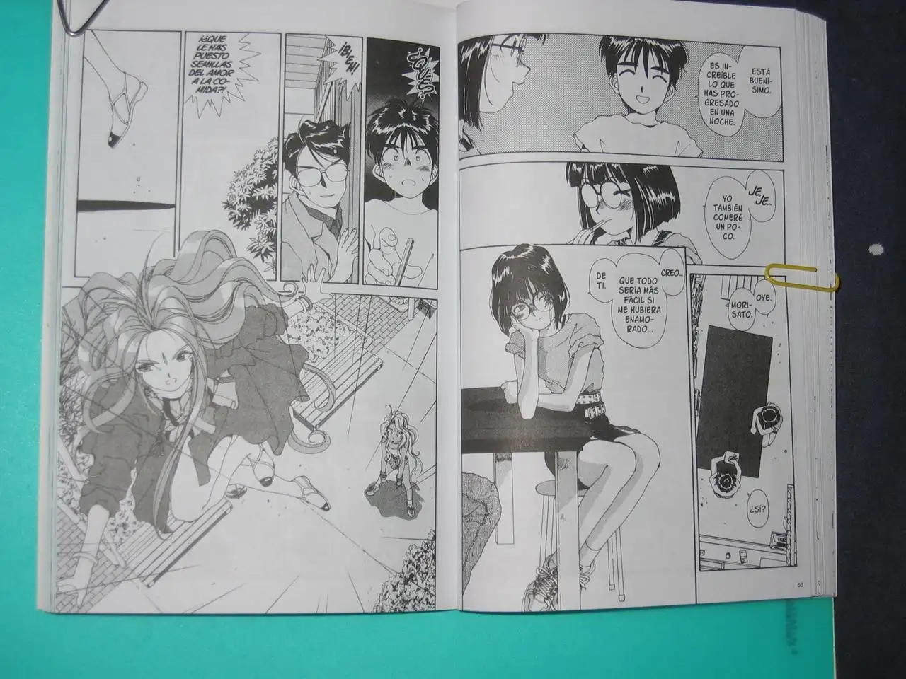 Aa! Megami-sama! capítulo 49, página 17