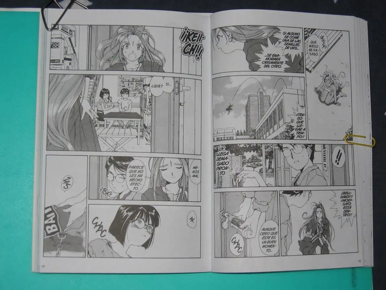 Aa! Megami-sama! capítulo 49, página 18