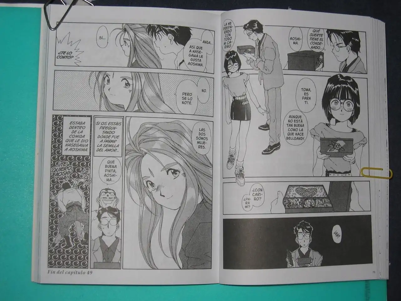 Aa! Megami-sama! capítulo 49, página 19