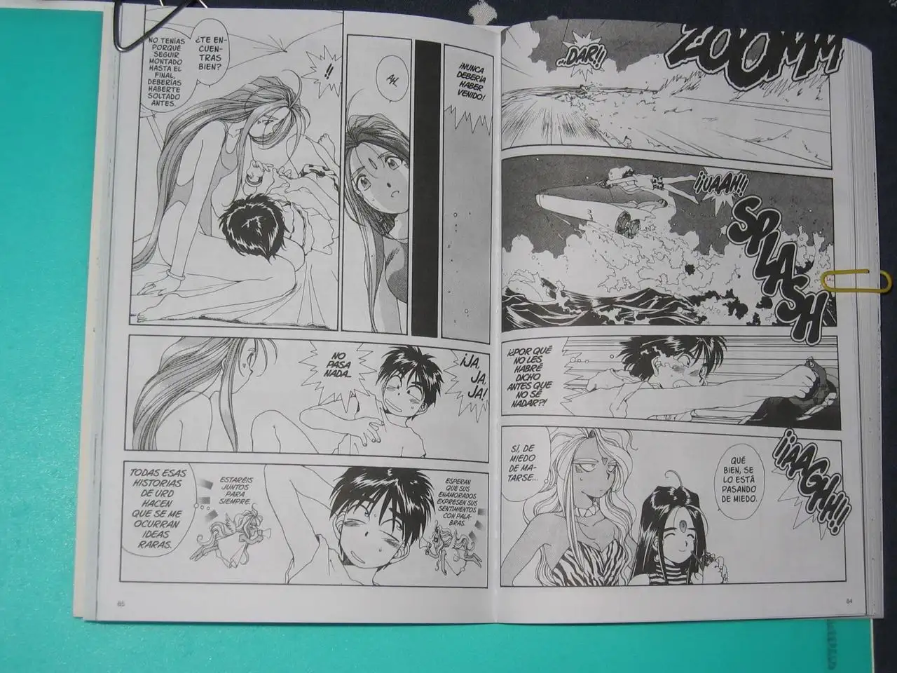 Aa! Megami-sama! capítulo 50, página 7