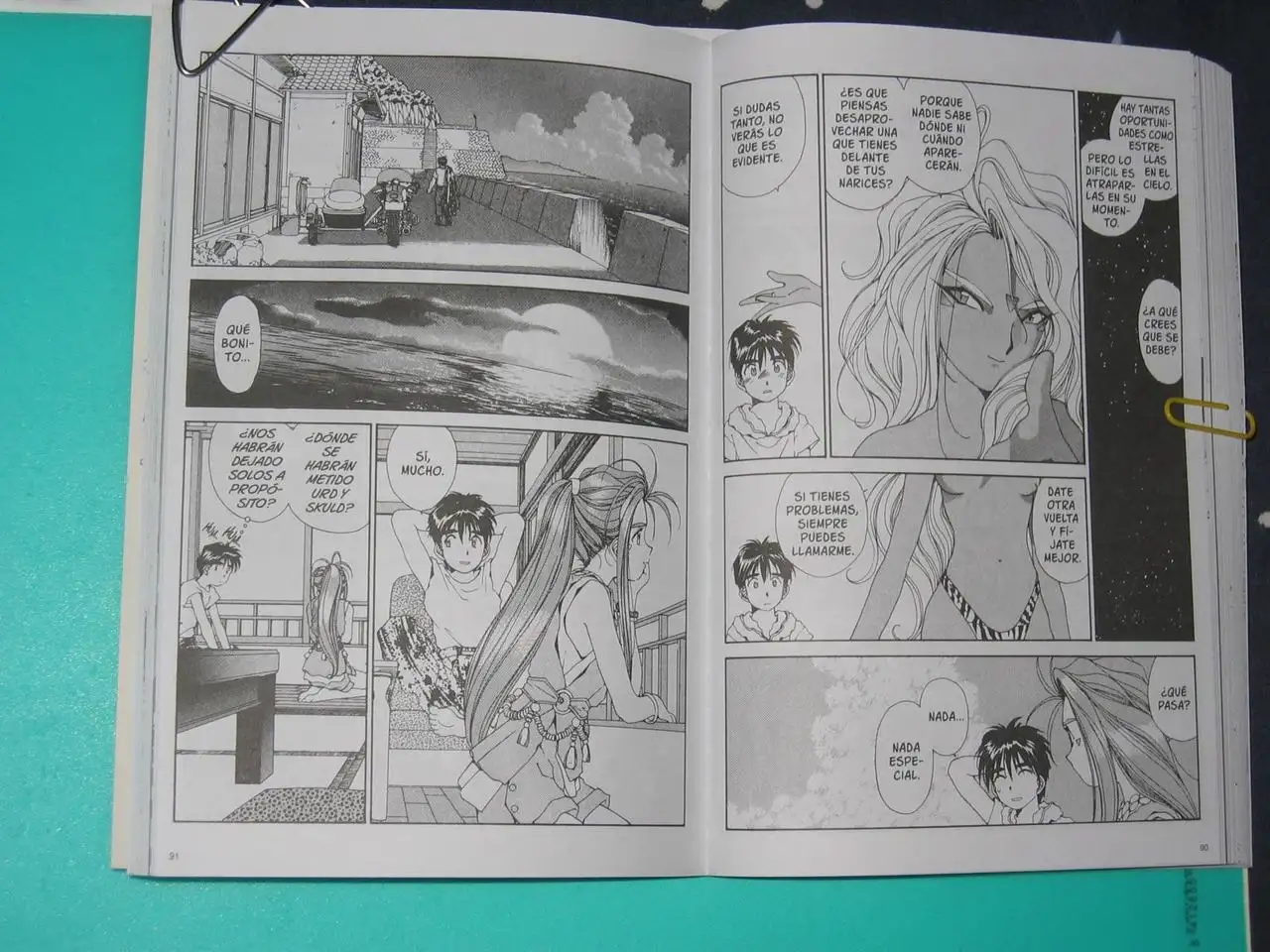 Aa! Megami-sama! capítulo 50, página 10