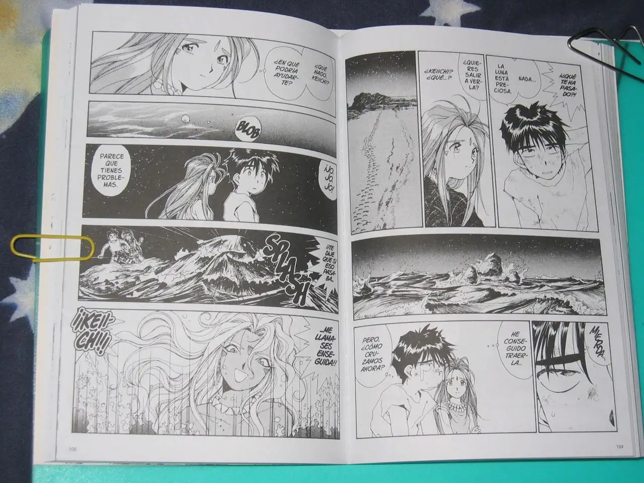 Aa! Megami-sama! capítulo 50, página 17