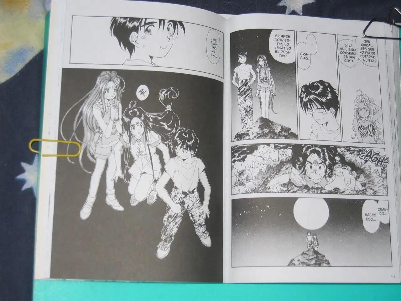 Aa! Megami-sama! capítulo 50, página 21