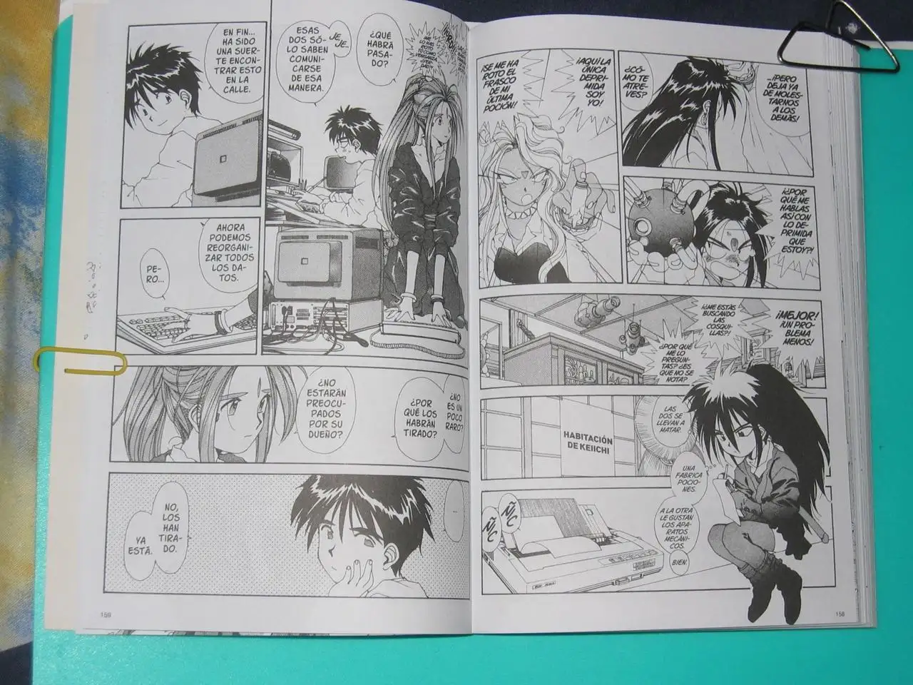 Aa! Megami-sama! capítulo 52, página 8