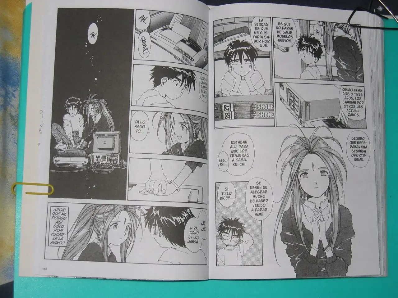 Aa! Megami-sama! capítulo 52, página 9