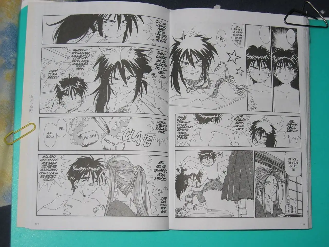 Aa! Megami-sama! capítulo 52, página 14