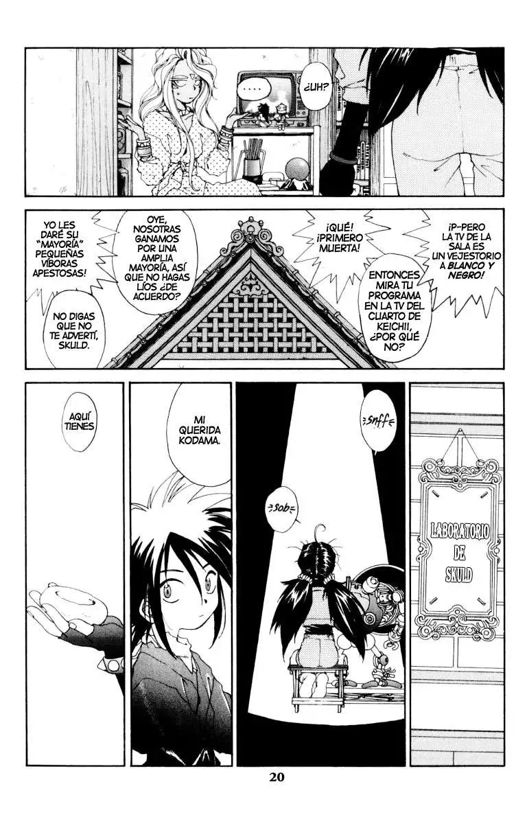 Aa! Megami-sama! capítulo 53, página 21