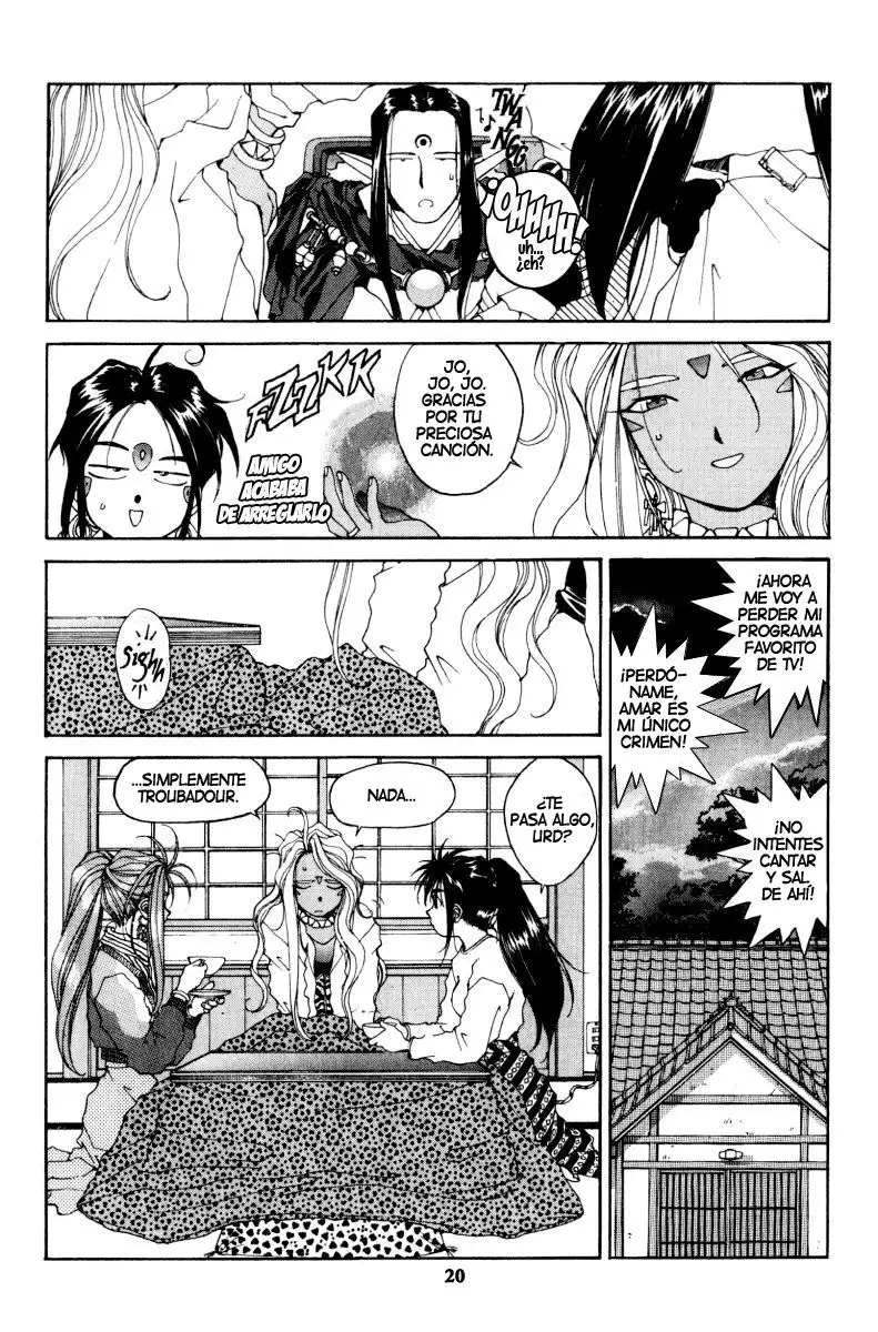 Aa! Megami-sama! capítulo 55, página 21