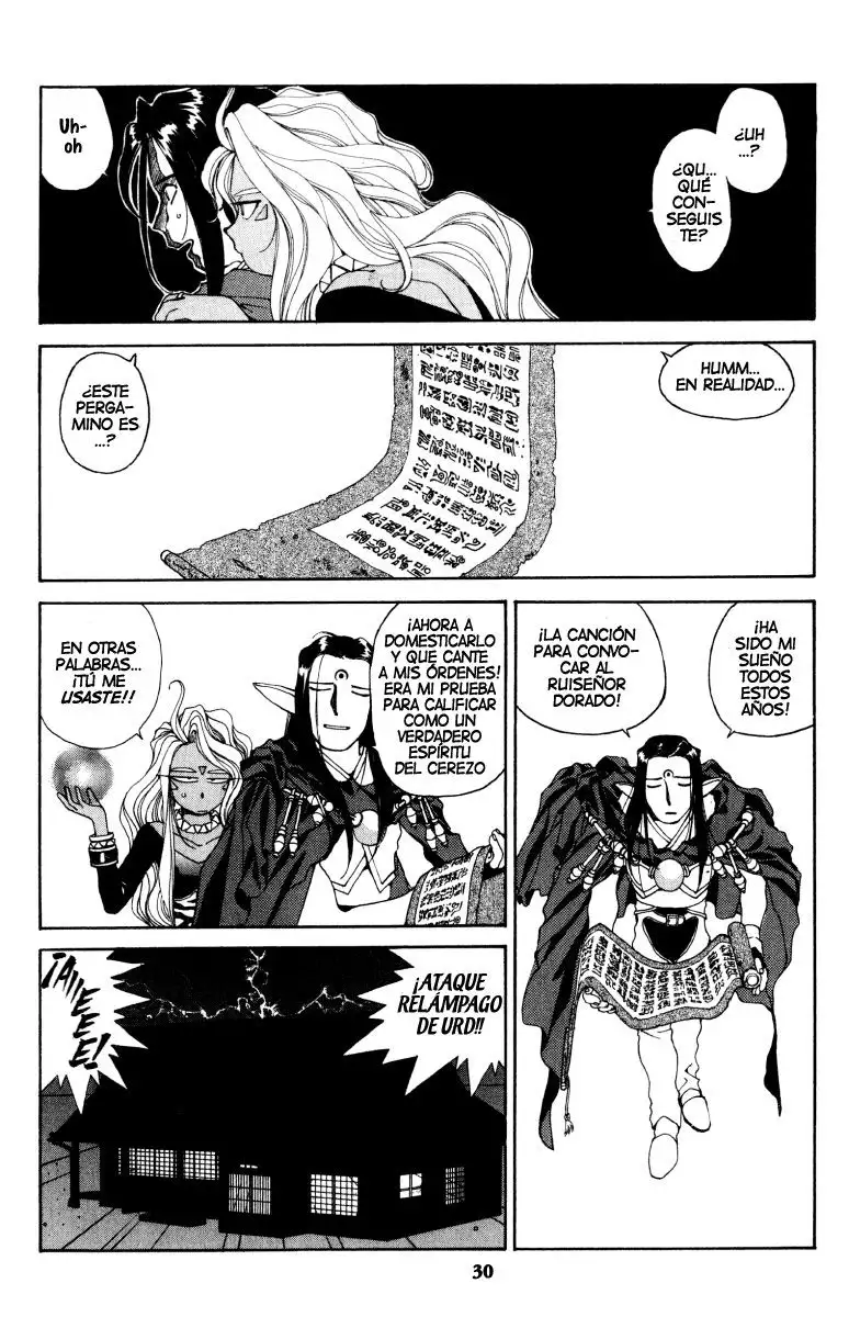 Aa! Megami-sama! capítulo 55, página 31