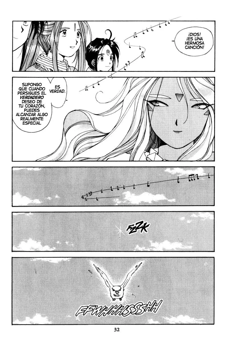 Aa! Megami-sama! capítulo 55, página 33