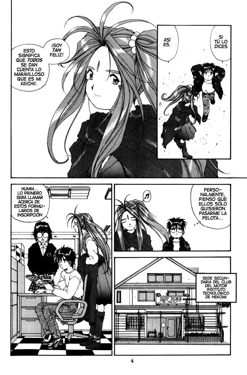 Aa! Megami-sama! capítulo 56, página 5