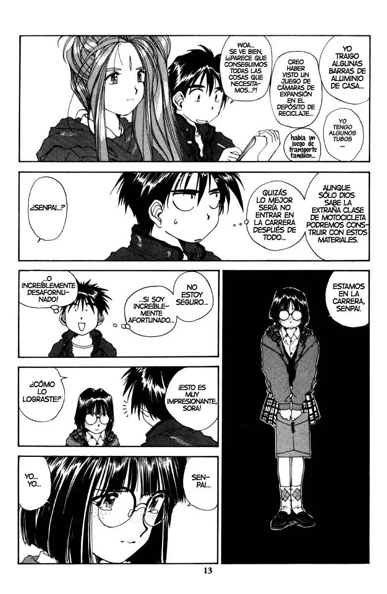 Aa! Megami-sama! capítulo 56, página 14