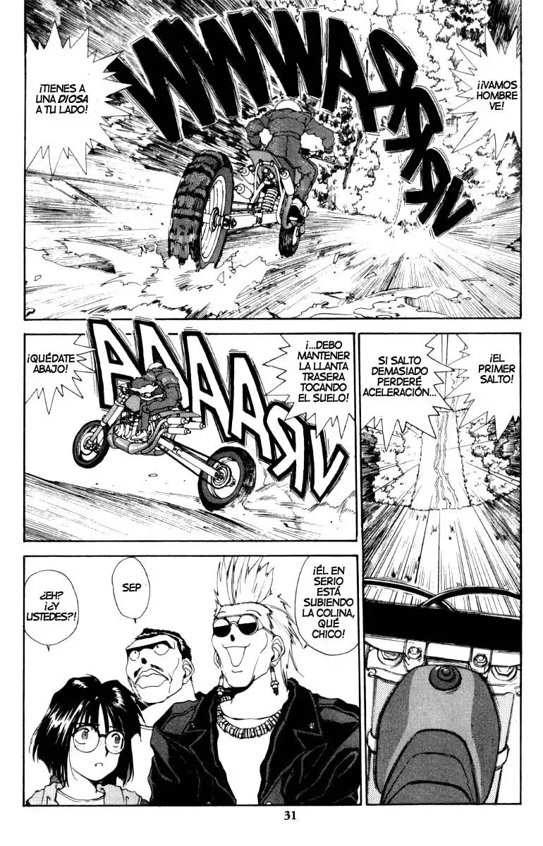 Aa! Megami-sama! capítulo 56, página 32