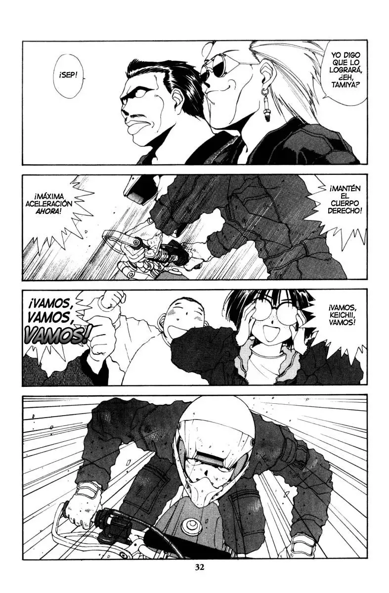 Aa! Megami-sama! capítulo 56, página 33