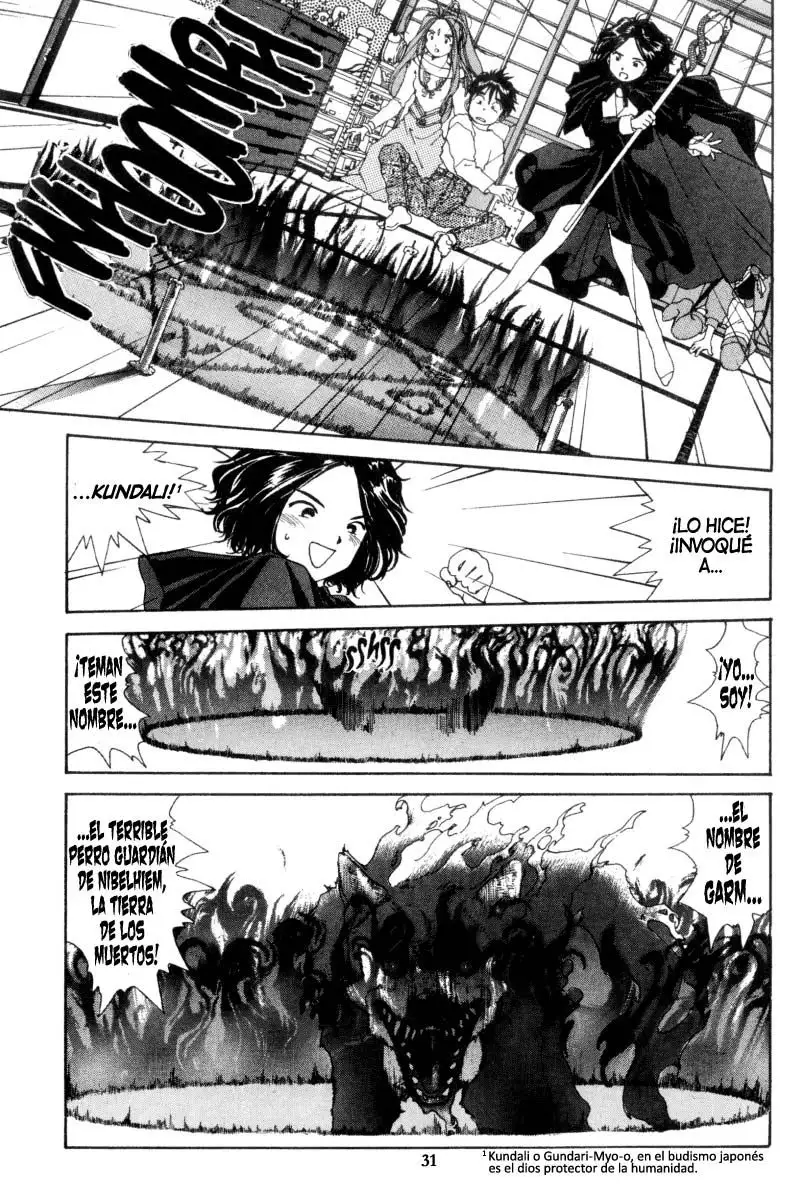 Aa! Megami-sama! capítulo 57, página 32