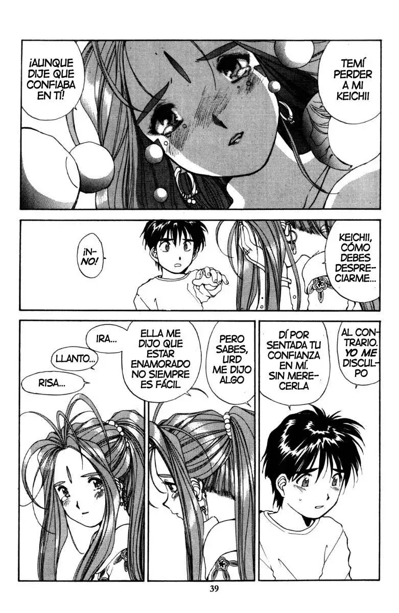 Aa! Megami-sama! capítulo 57, página 40