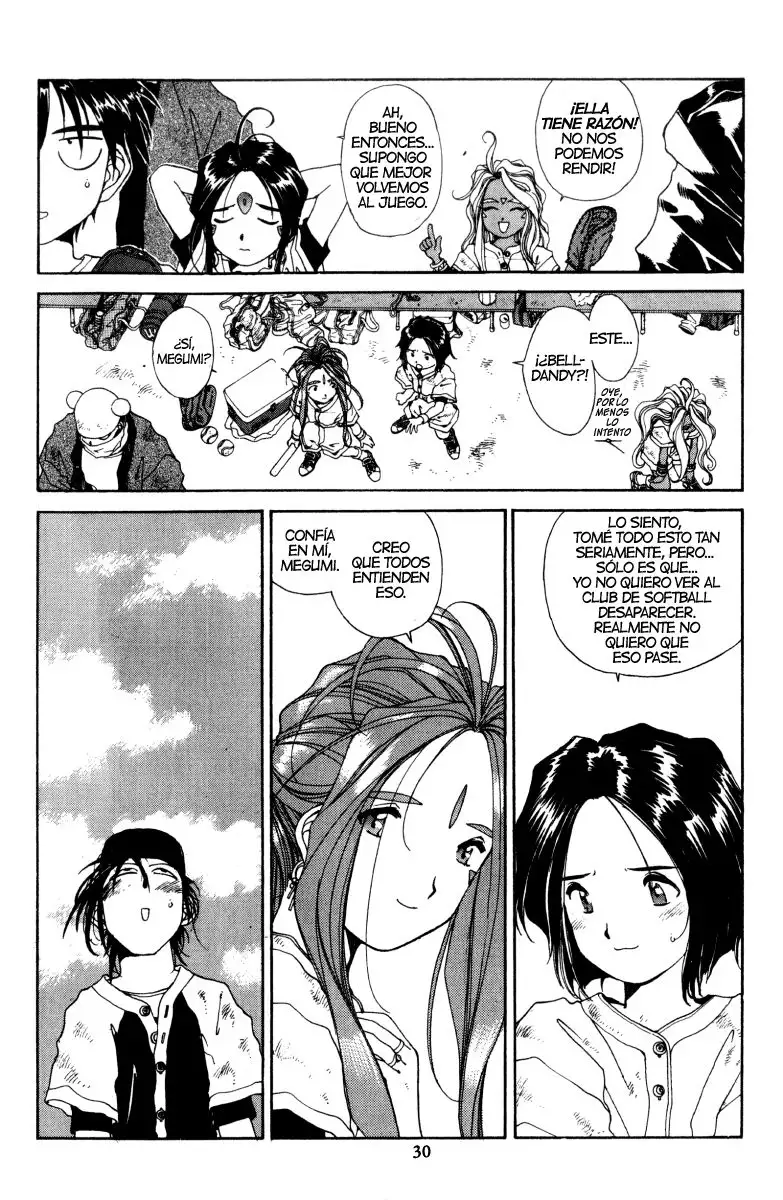 Aa! Megami-sama! capítulo 58, página 32