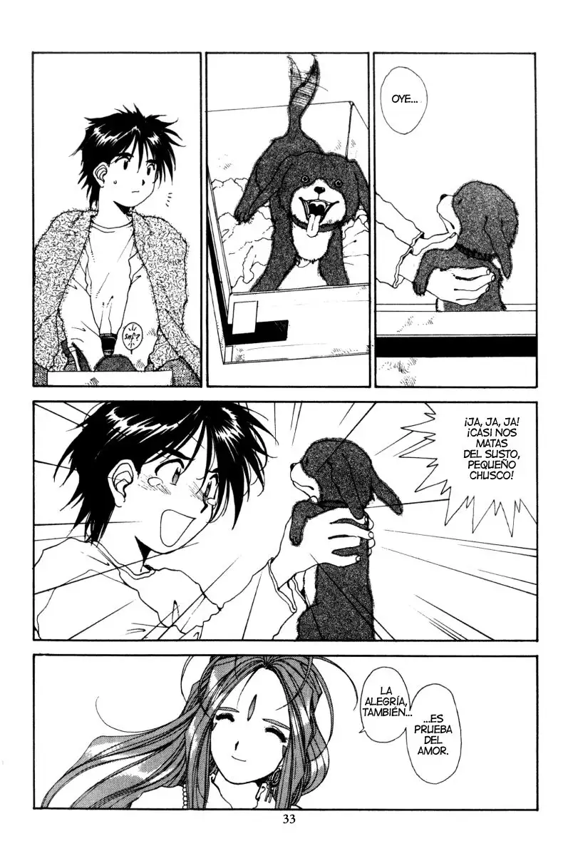 Aa! Megami-sama! capítulo 59, página 34