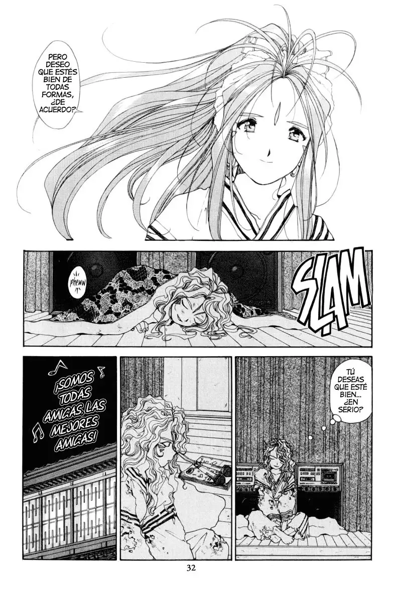 Aa! Megami-sama! capítulo 60, página 33