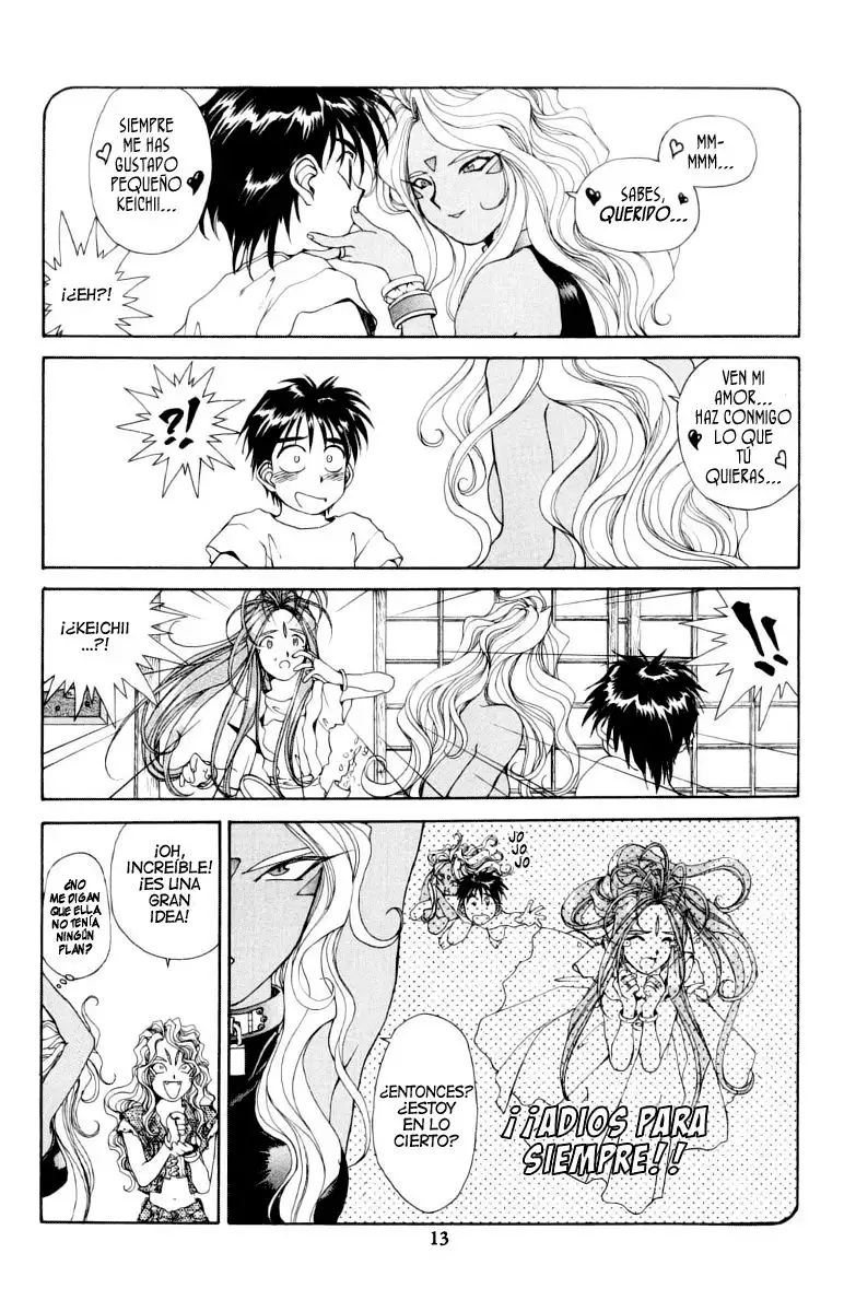 Aa! Megami-sama! capítulo 61, página 14