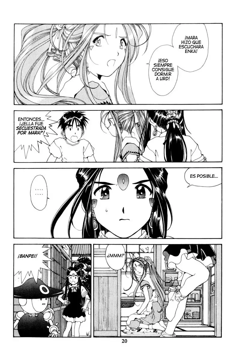Aa! Megami-sama! capítulo 61, página 21