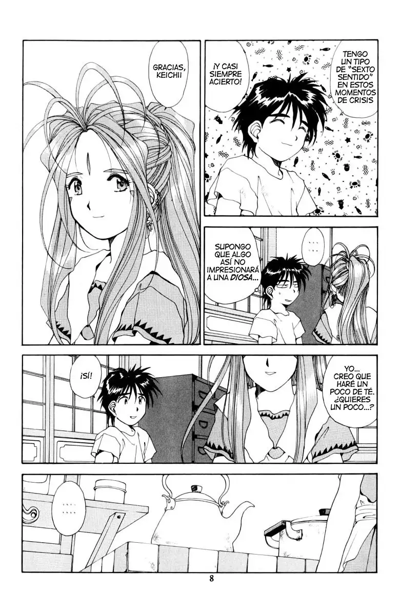 Aa! Megami-sama! capítulo 62, página 9