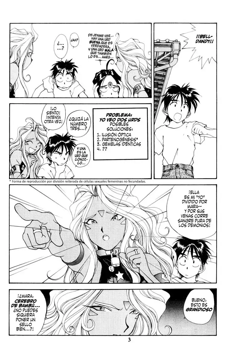 Aa! Megami-sama! capítulo 63, página 14