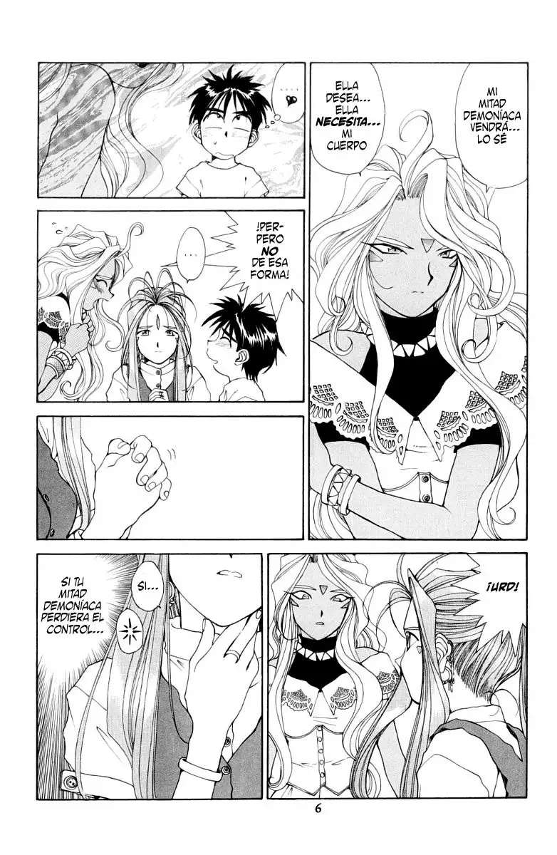 Aa! Megami-sama! capítulo 64, página 7