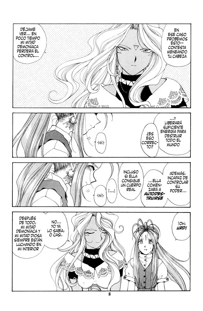Aa! Megami-sama! capítulo 64, página 9