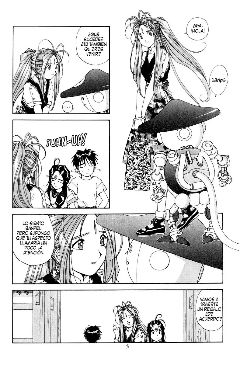 Aa! Megami-sama! capítulo 65, página 6