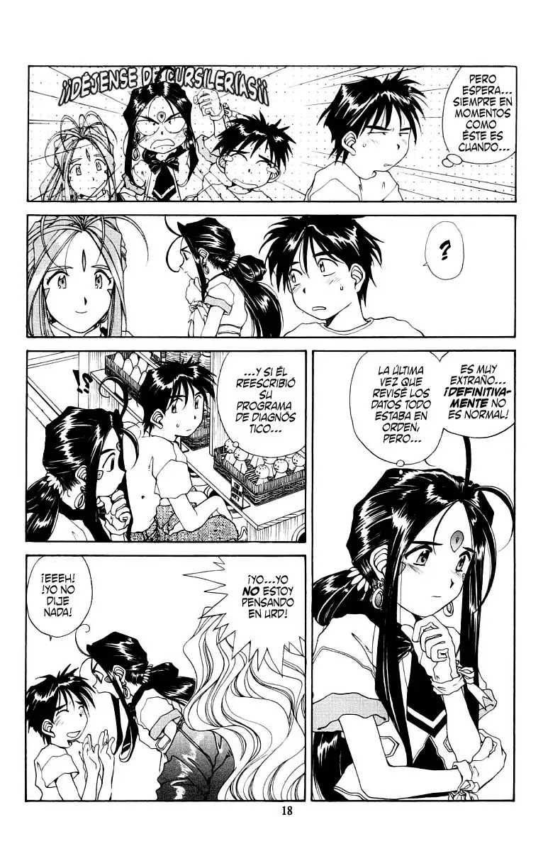 Aa! Megami-sama! capítulo 65, página 19