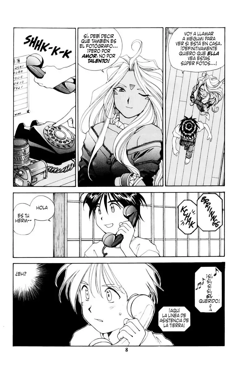 Aa! Megami-sama! capítulo 66, página 9
