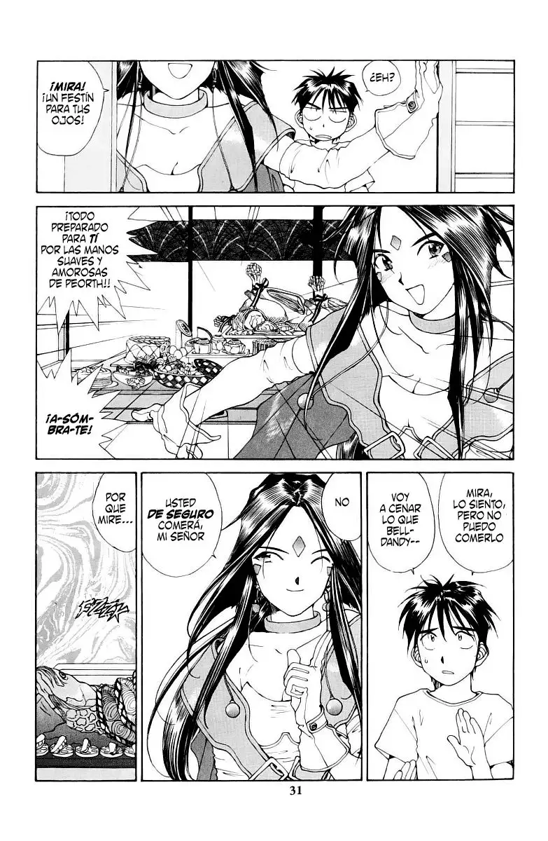 Aa! Megami-sama! capítulo 66, página 32