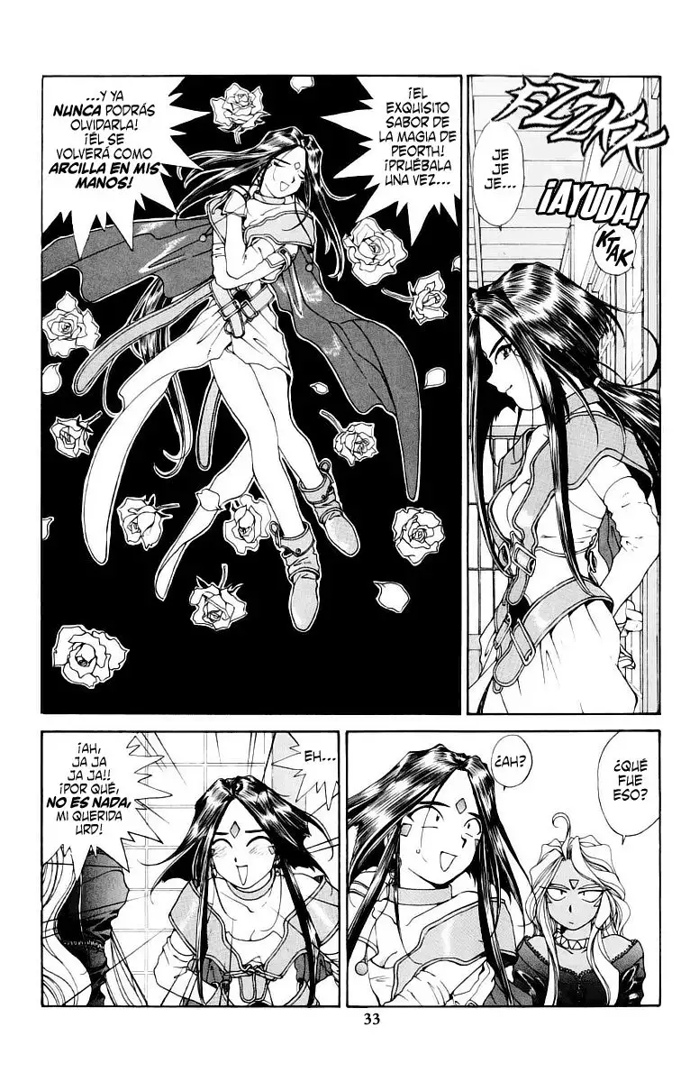 Aa! Megami-sama! capítulo 66, página 34
