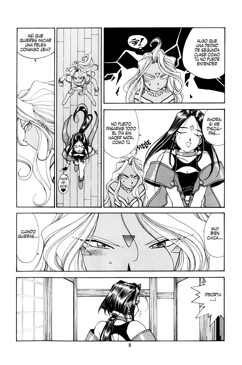 Aa! Megami-sama! capítulo 67, página 9