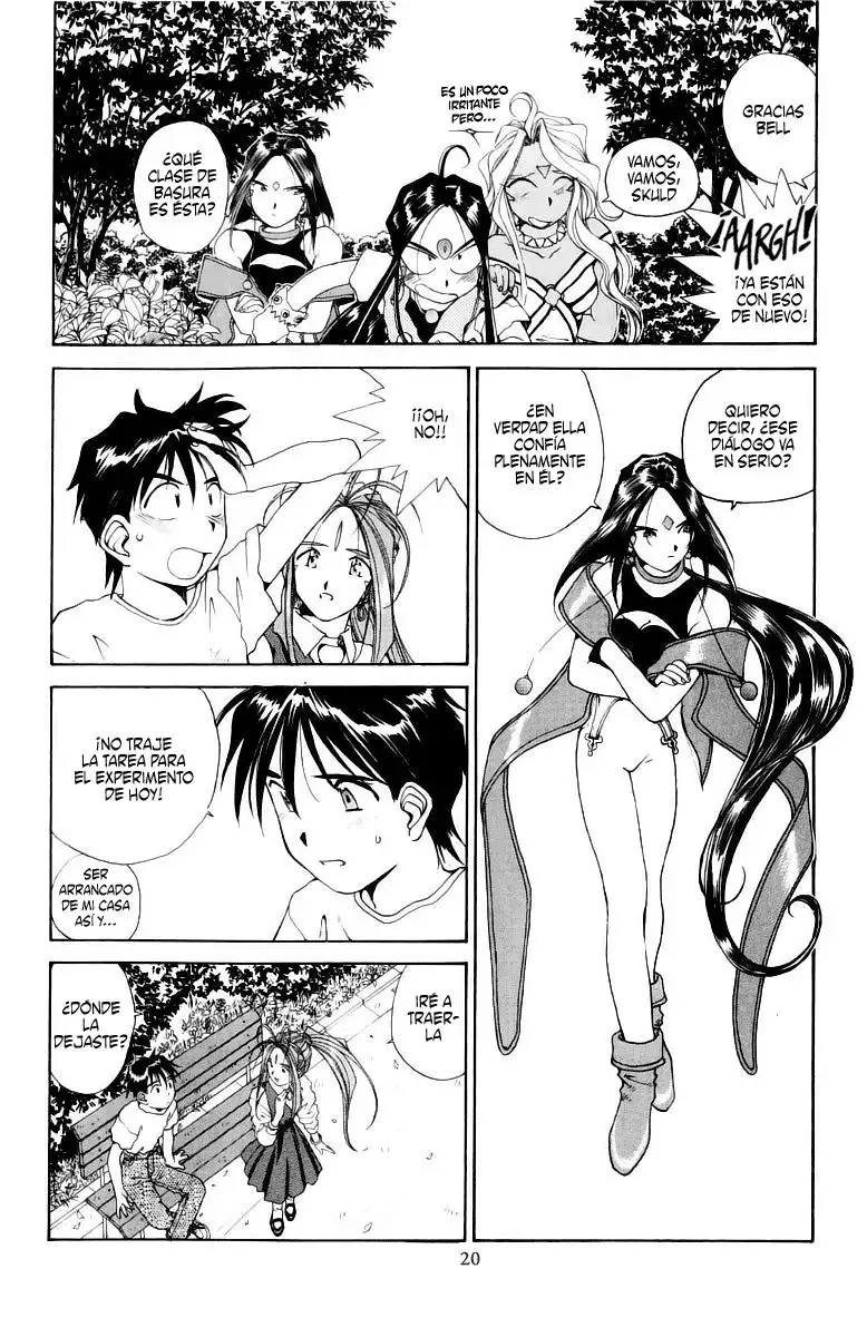 Aa! Megami-sama! capítulo 67, página 21
