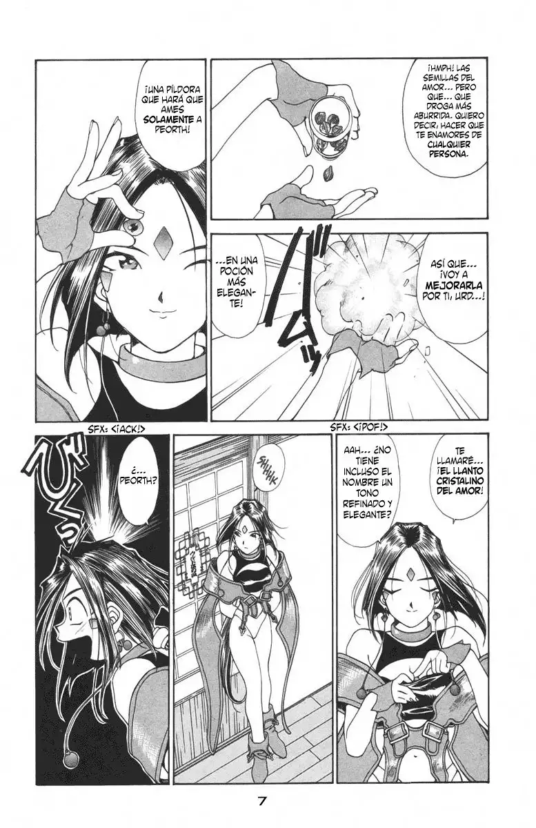 Aa! Megami-sama! capítulo 68, página 8