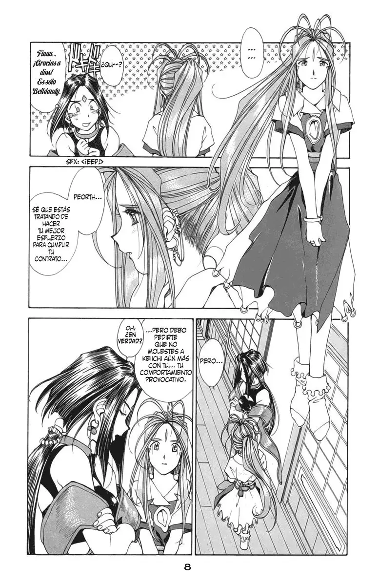 Aa! Megami-sama! capítulo 68, página 9