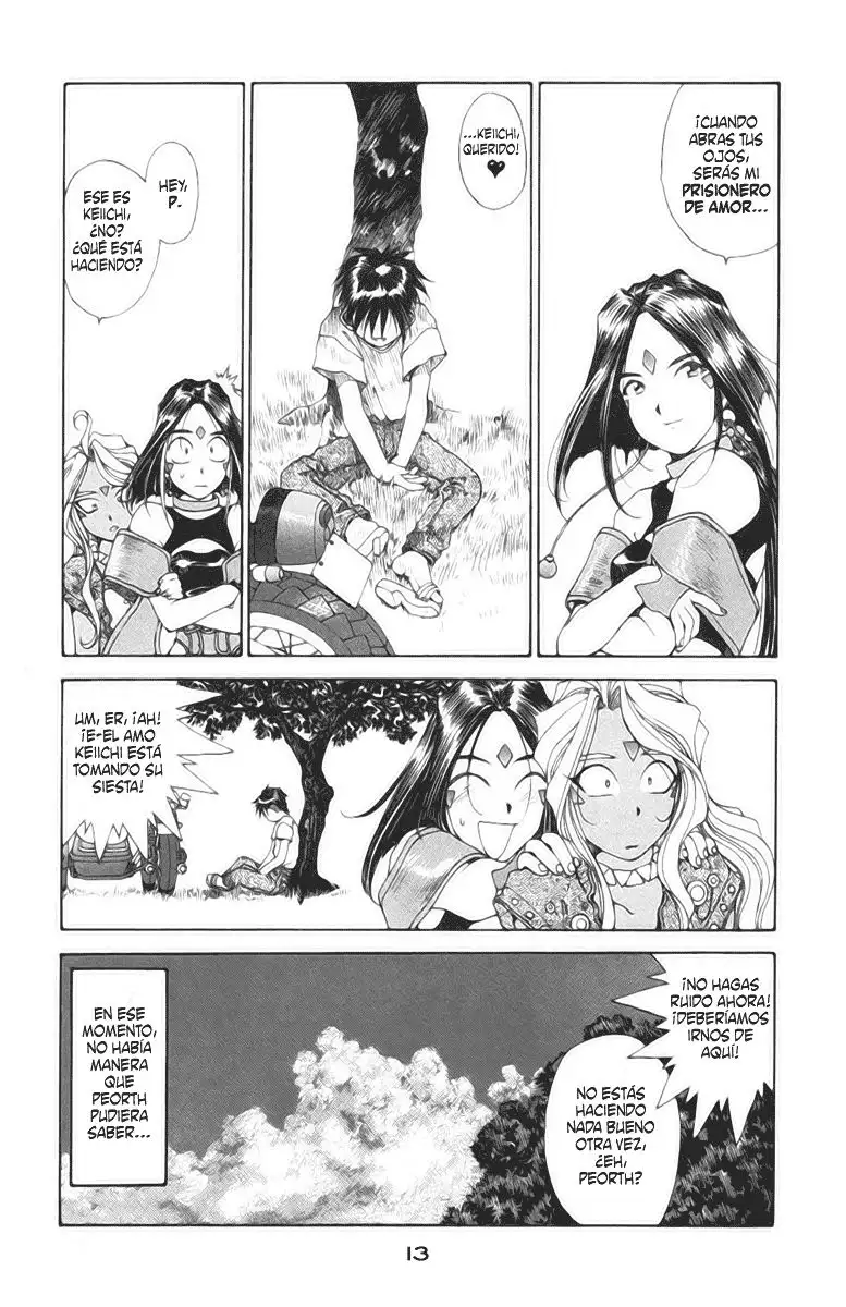 Aa! Megami-sama! capítulo 68, página 14