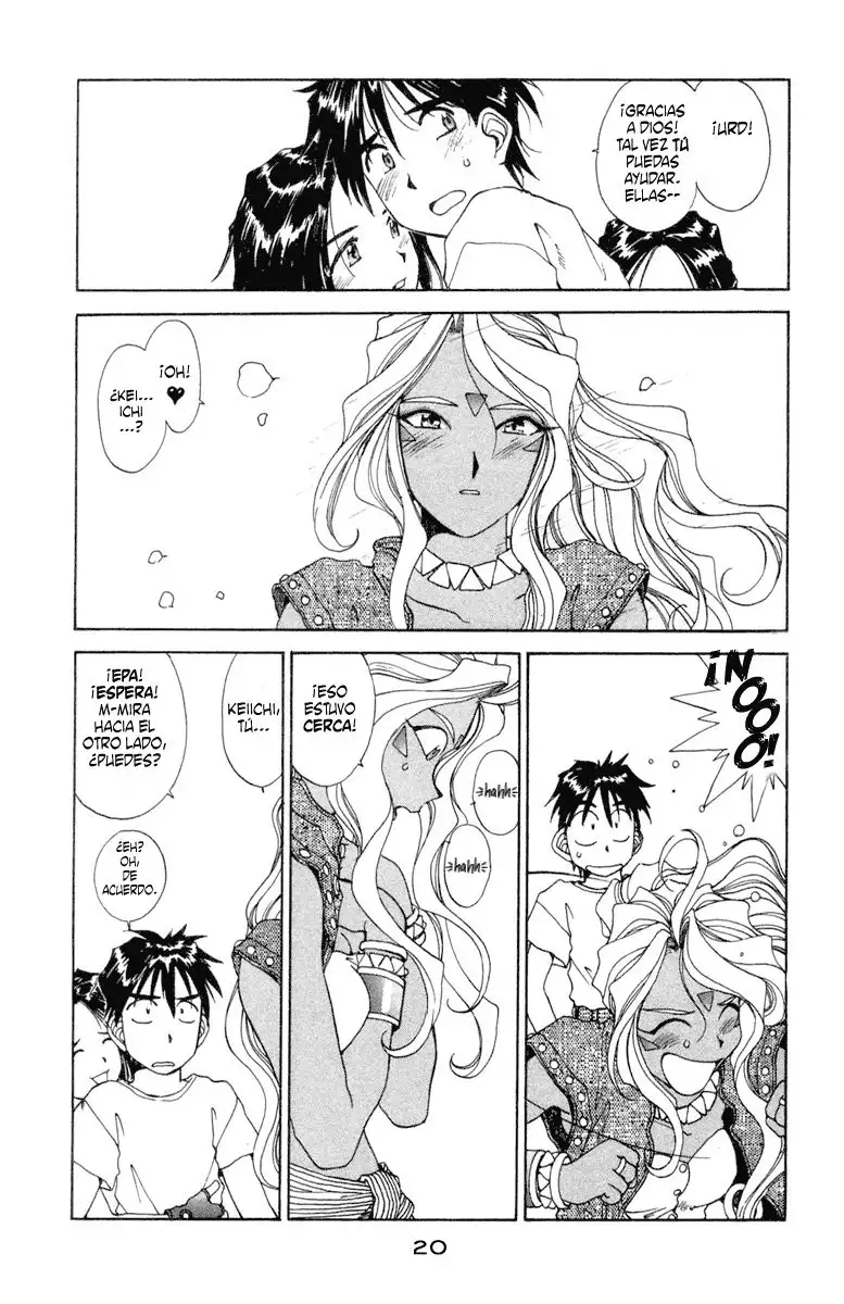 Aa! Megami-sama! capítulo 68, página 21