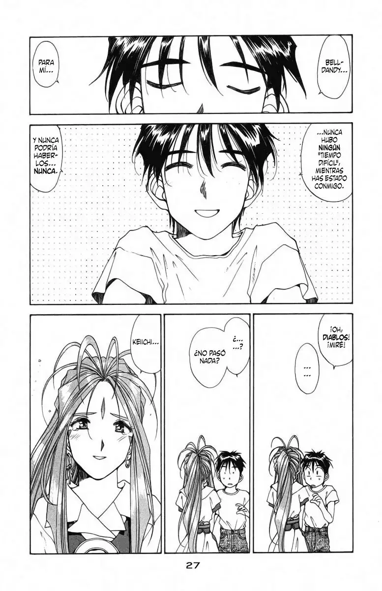 Aa! Megami-sama! capítulo 68, página 28